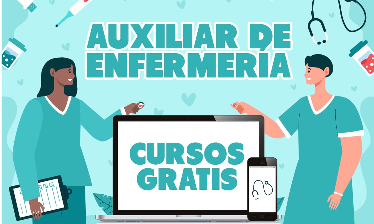 3 cursos en línea y gratuitos de auxiliar de enfermería 2025 | 3 cursos en línea y gratuitos de auxiliar de enfermería 20253