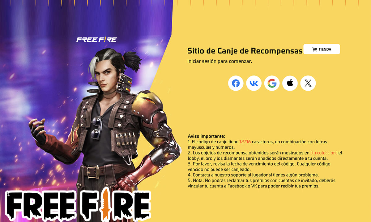 Códigos actualizados para ganar ítems en Free Fire: reclámalos ahora | Códigos actualizados para ganar ítems en Free Fire reclámalos ahora1