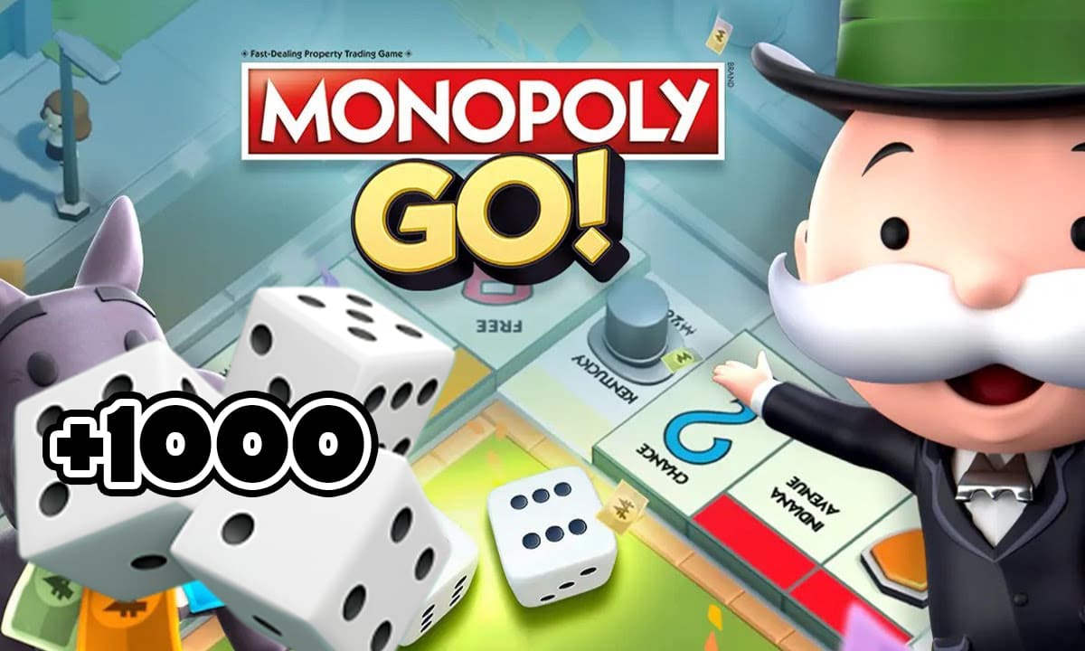 Cómo conseguir 1.000 dados gratis en Monopoly Go | Cómo conseguir 1.000 dados gratis en Monopoly Go2