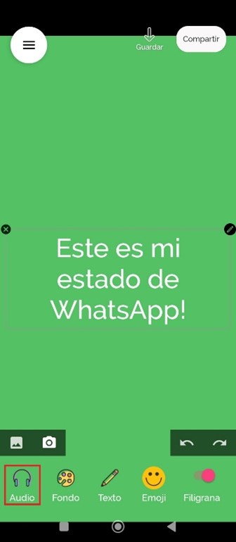Aplicación para agregar música a los estados de WhatsApp en 2025 5 agregar-musica-a-los-estados-2