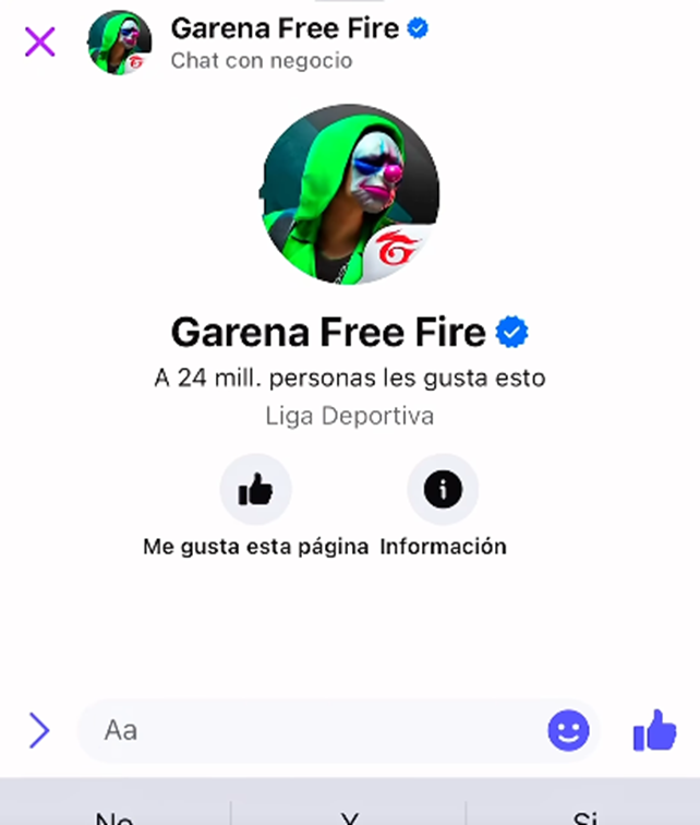Free Fire WhatsApp: activa el modo Garena en tu cuenta 2 WhatsApp de Free Fire