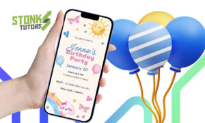 Convite digital para fiesta infantil