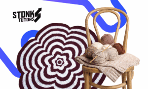 Crochet para tapetes decorativos