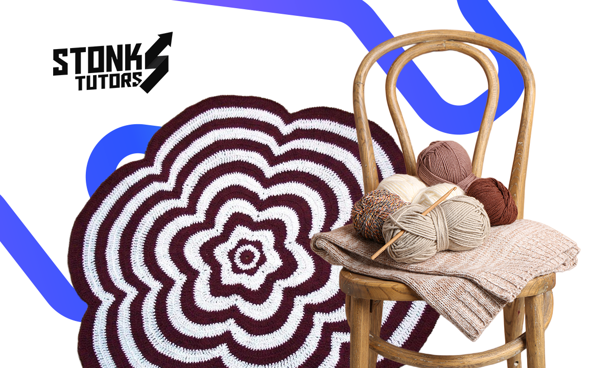 Crochet para tapetes decorativos