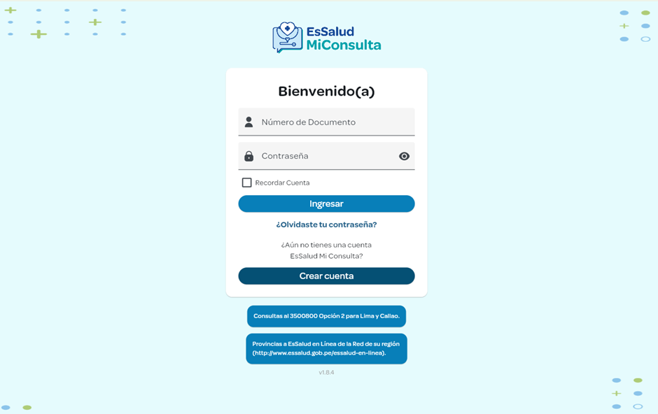 Cita médica en EsSalud