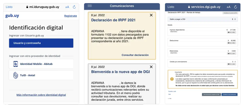 Declarar impuestos en Uruguay
