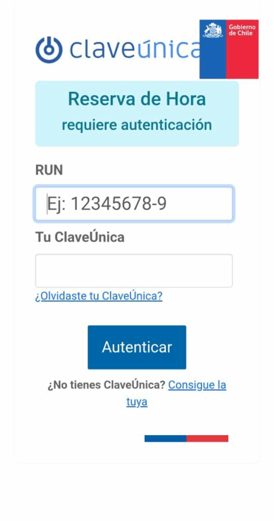 Renovar DNI pasaporte Chile