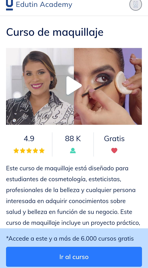 Curso de maquillaje profesional