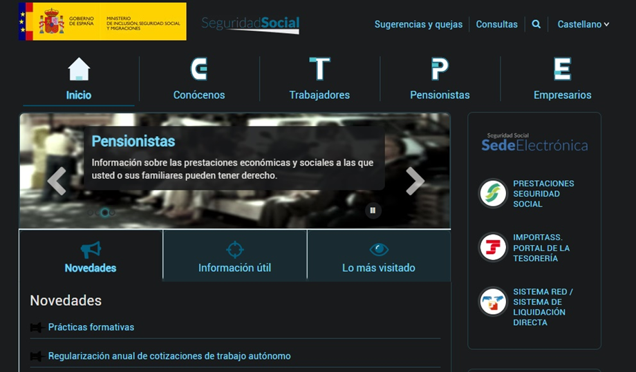 Cómo conseguir prestaciones y pensiones de la Seguridad Social España 2 Seguridad Social España