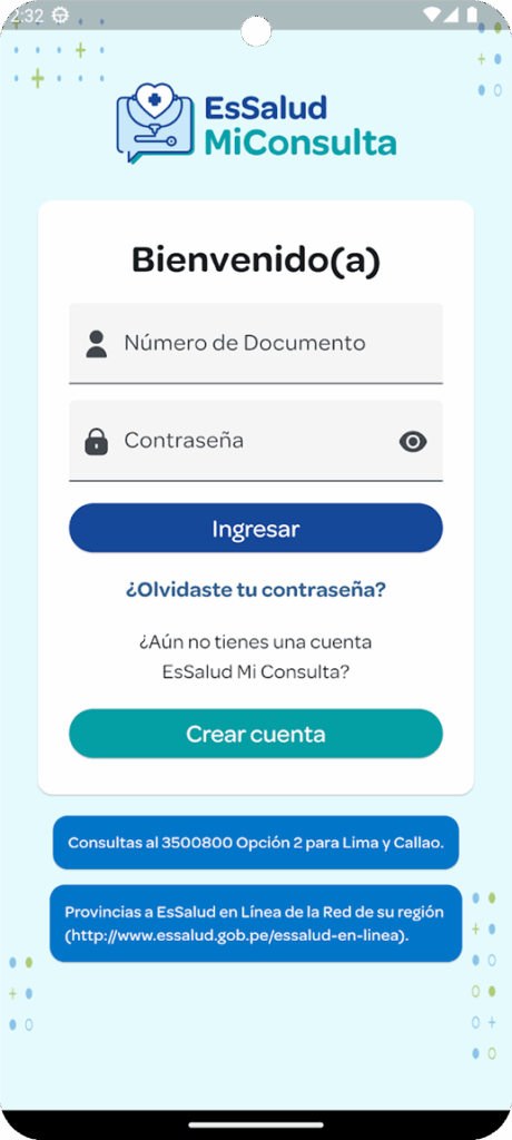 Reservar una cita médica en EsSalud