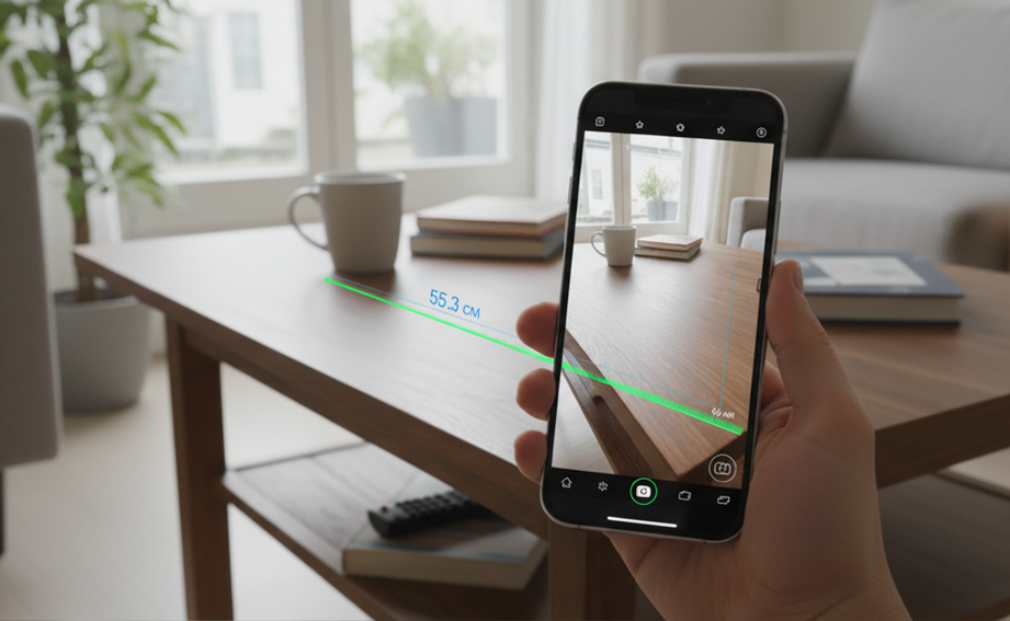 App para medir con la cámara: mediciones precisas, fácil y en segundos 3 Medir con la cámara