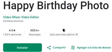 App gratuita para crear collages de fotos de cumpleaños: fácil y rápida 3 Collages de fotos de cumpleaños