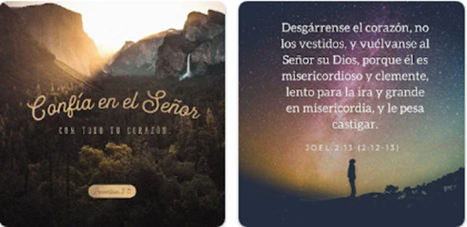 Versículos bíblicos con imágenes: descarga y envía gratis 4 Versículos bíblicos con imágenes