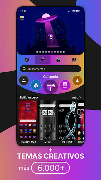 Cómo cambiar el tema de tu teléfono con esta aplicación gratuita 3 Cambiar el tema de tu teléfono