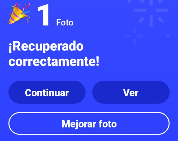 Recuperar fotos borradas de WhatsApp