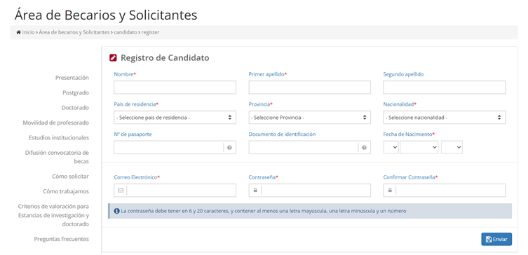 Becas para estudiar en España