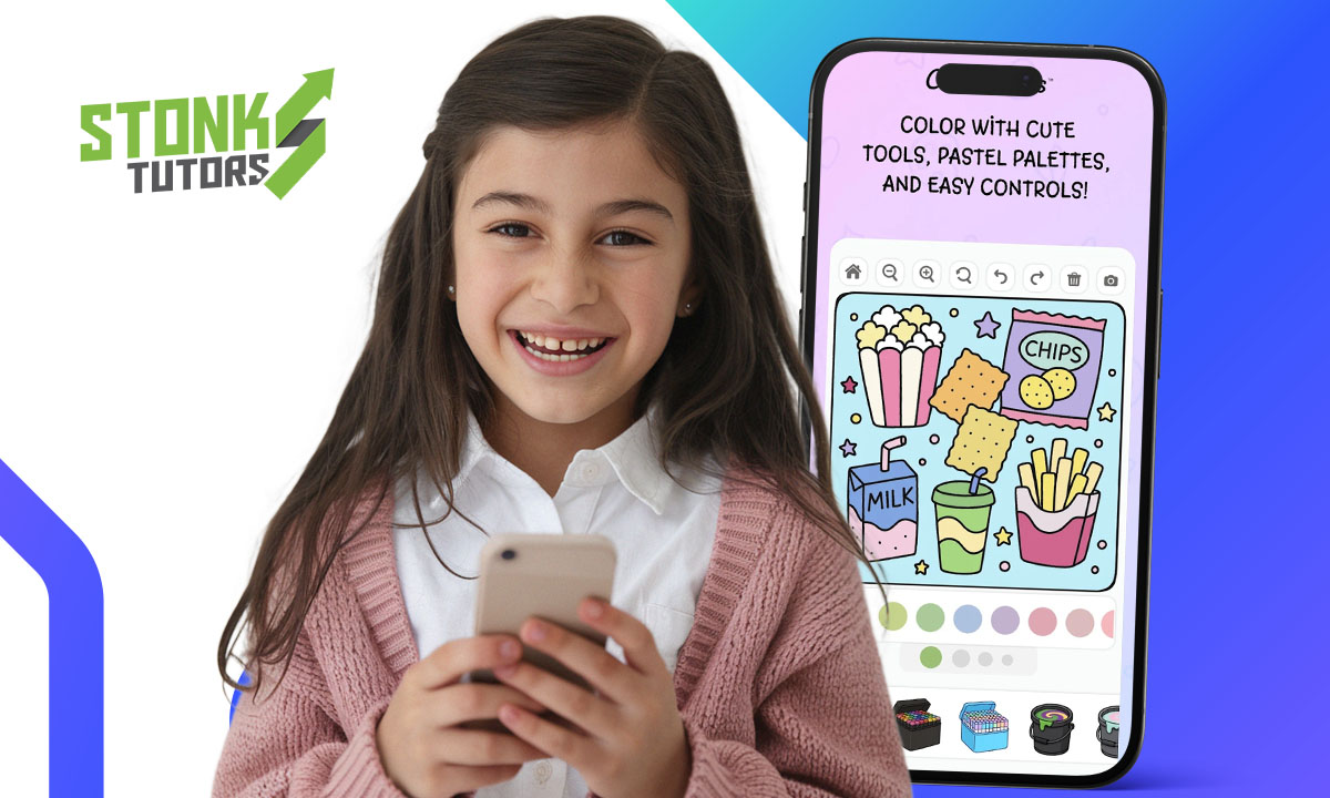 Aplicación para colorear ositos