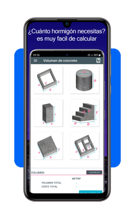 Calculadora de concreto
