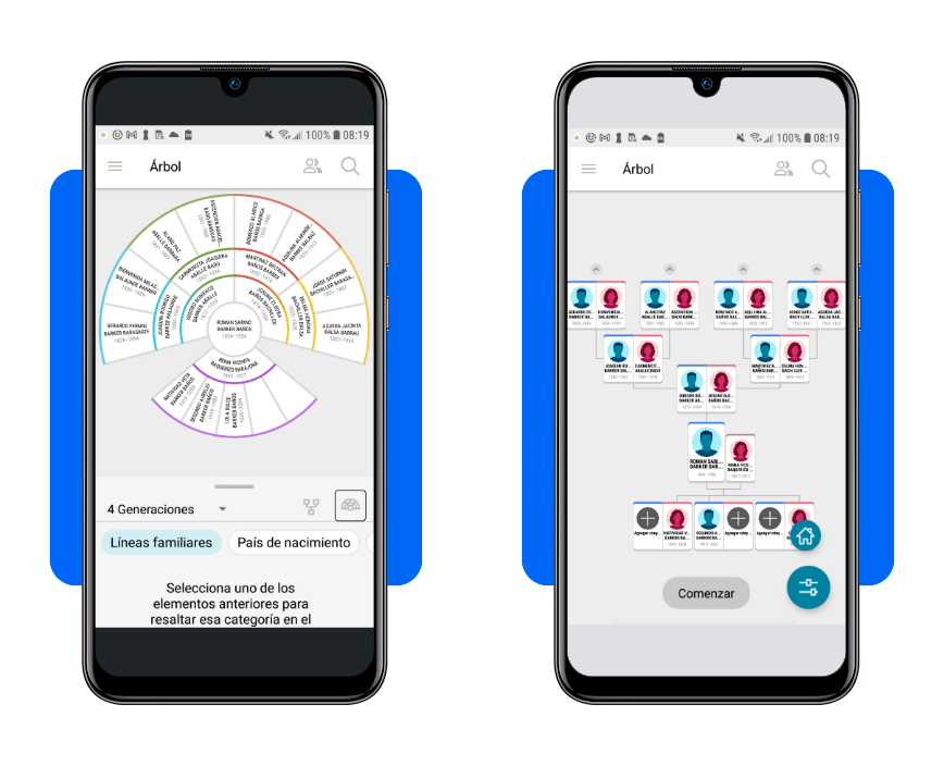 Descubre tus antepasados y crea tu árbol genealógico desde tu celular 5 Introducir datos familiares en FamilySearch