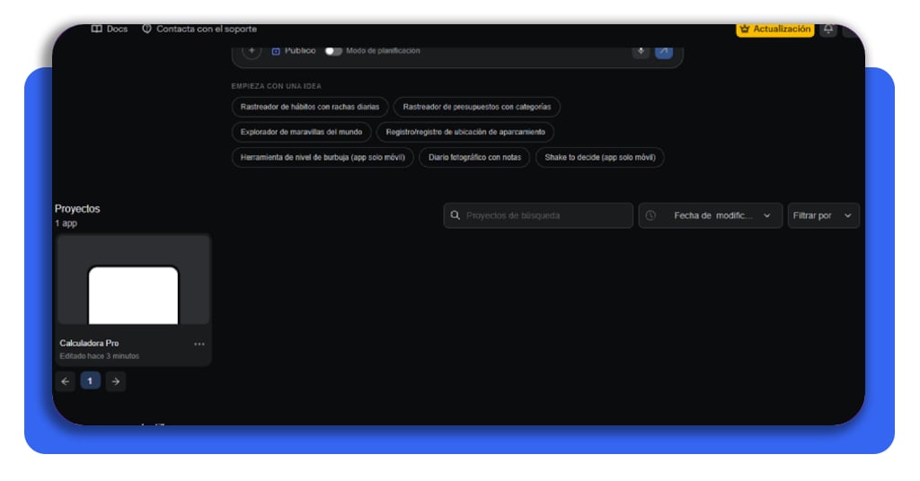 Paso 7 espera por los resultados del proyecto
