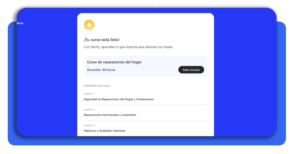 Configurar plan de estudio en Elevify