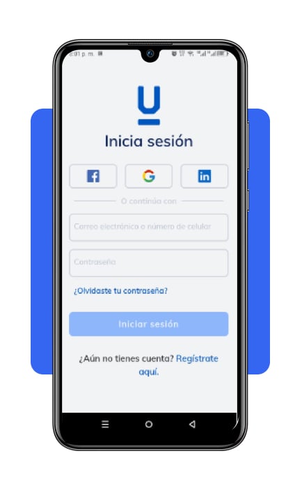 Paso 2 crea una cuenta en Edutin Academy