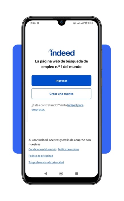 Empleo en cantina escolar: consulta la disponibilidad en tu estado 5 Paso 3 crea una cuenta en Indeed
