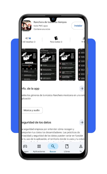 Aplicación de música norteña antigua: escucha gratis ahora 4 Búsqueda de la aplicación Ranchera de todos los tiempos en Google Play