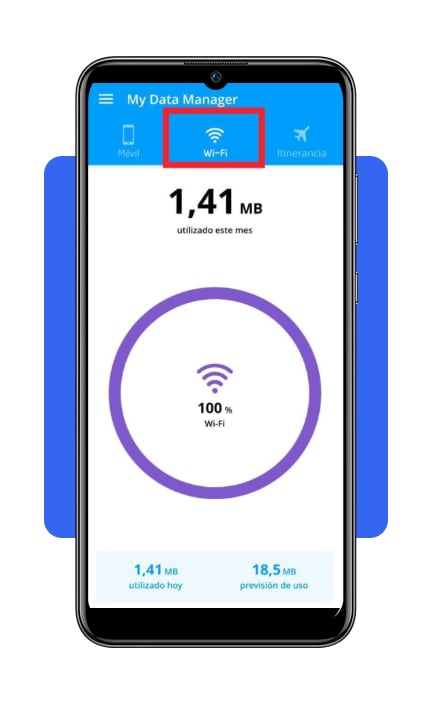 Paso 7 configurar red Wi-Fi My Data Manager