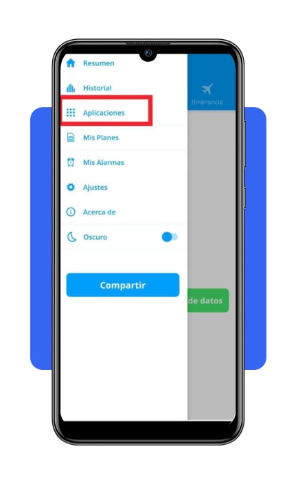 Paso 9 acceder a las aplicaciones My Data Manager