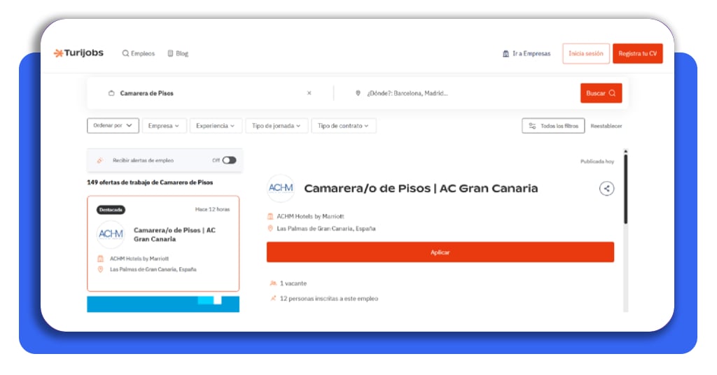 Vacantes de camarera de piso: trabaja de mañana y descansa por la tarde 3 IMG 9530 02